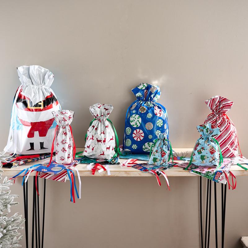 TinselCo™ Drawstring Gift Bags